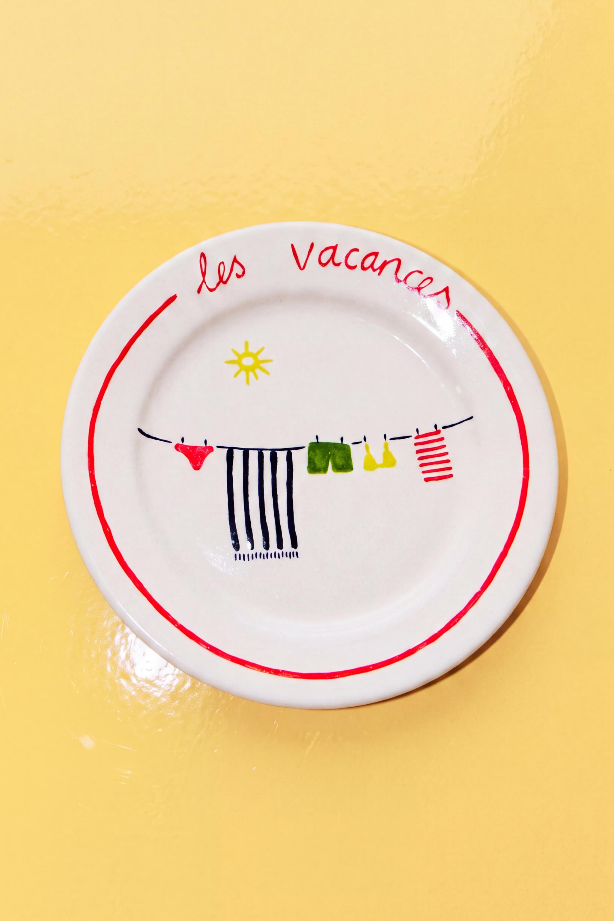ASSIETTE À DESSERT ÉTÉ | DIEGO NINE
